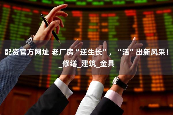 配资官方网址 老厂房“逆生长”，“活”出新风采！_修缮_建筑_金具